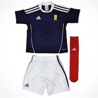 2011 Little Boys Scotland Football Kit - Home