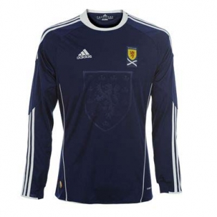 Kids Scotland Football Shirt 2011 Longsleeve